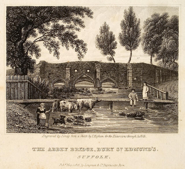 The Abbey Bridge, Bury St. Edmond’s Suffolk
