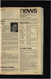 Canterbury Society of Arts News, number 33, September 1970