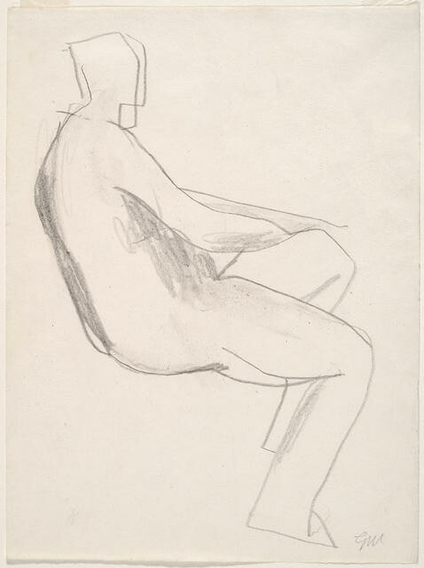 Study Of A Nude