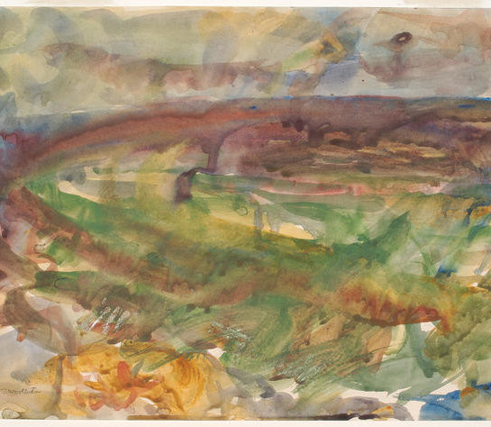 Toss Woollaston Westland Landscapec. 1962Watercolour