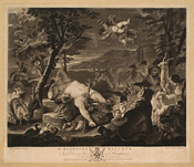 A Sleeping Bacchus (In The Drawing Room At Houghton)