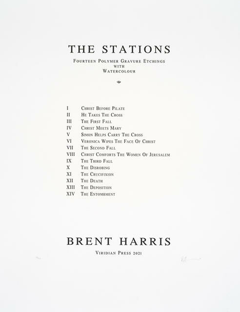 The Stations: Frontispiece