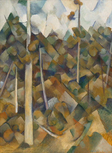 Kauri Landscape by Colin McCahon