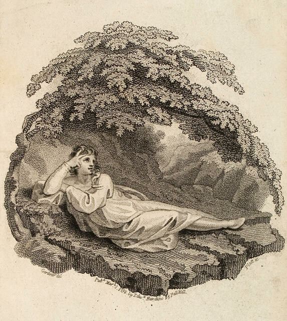 Reclining Woman In Landscape