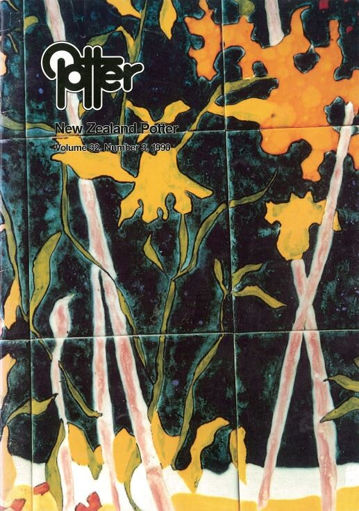 New Zealand Potter volume 32 number 3, 1990