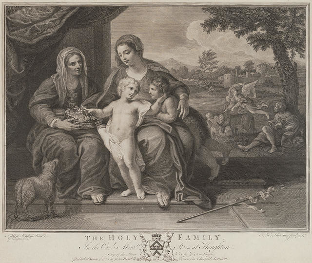 The Holy Family (In The Carlo Marati Room At Houghton)