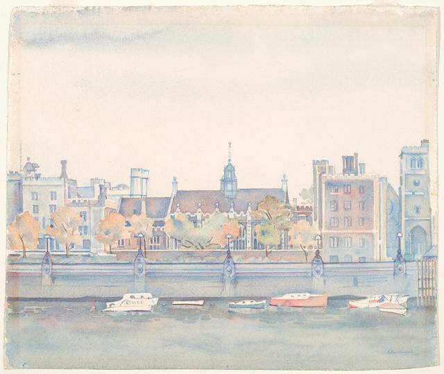 Lambeth Palace from Westminster