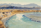 The Rangitata, sunny