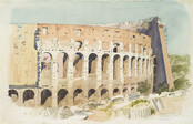 Colosseum From The South, Rome, 5 January 1974