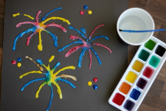 Salt Fireworks