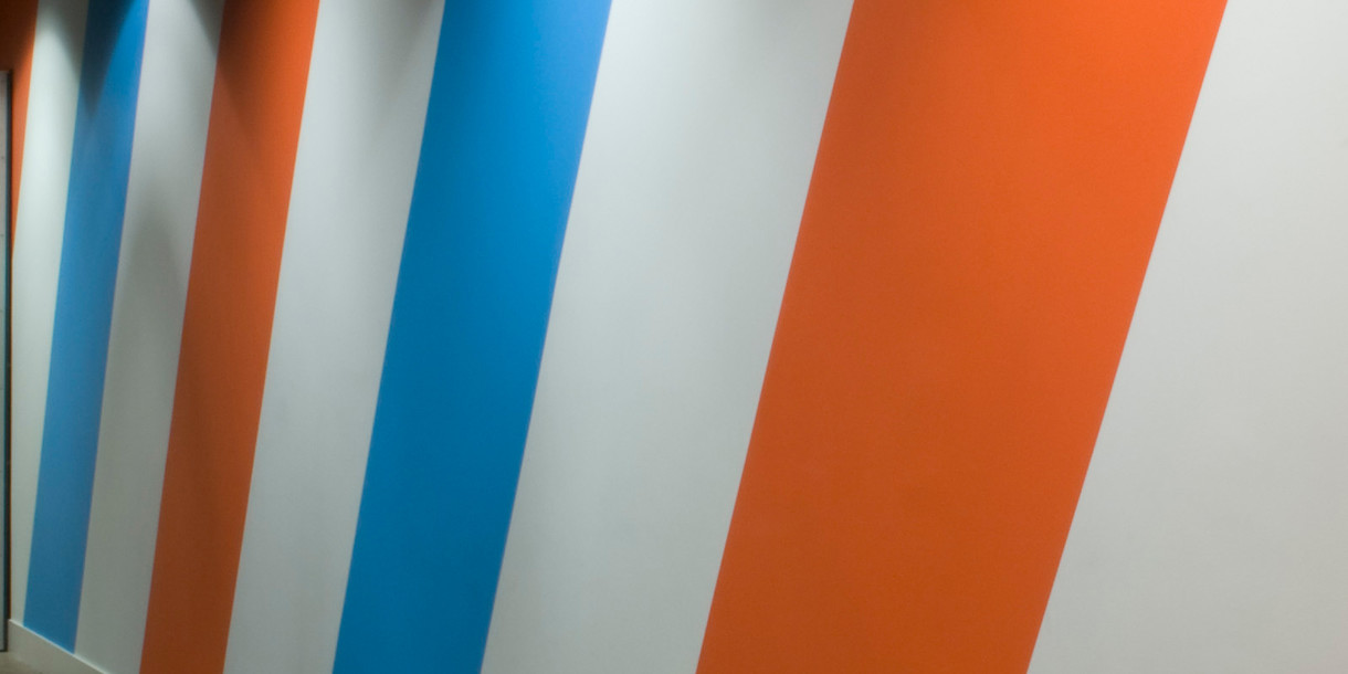 Jan van der Ploeg: Wall Painting No. 218 Untitled