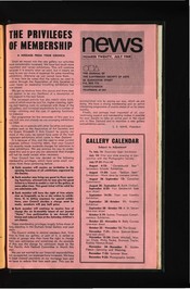 Canterbury Society of Arts News, number 20, July 1968