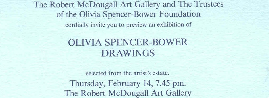 Olivia Spencer Bower: Drawings from the Foundation