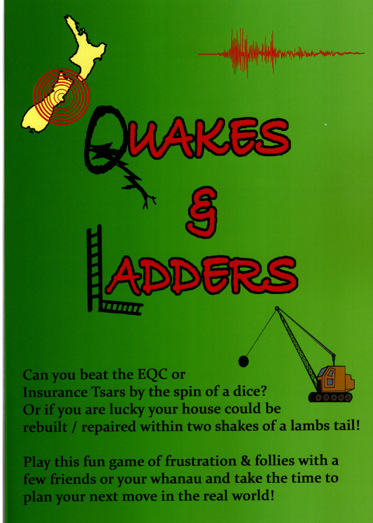 Quakes and Ladders Game