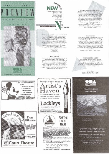Canterbury Society of Arts Preview, number 178, July 1993