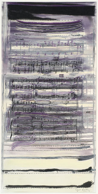 Study for "Madness at Dusk" from Wozzeck by Alban Berg