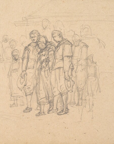 The Funeral on Marken section
