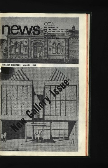 Canterbury Society of Arts News, number 18, March 1968