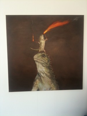 Joanna Braithwaite First Light 2012. Oil on canvas. Courtesy of the artist and Bowen Galleries
