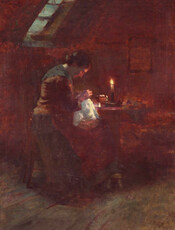 With Fingers Weary And Worn