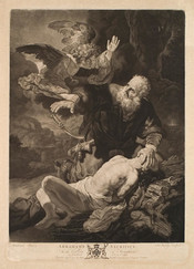 Abraham’s Sacrifice (In The Gallery At Houghton)