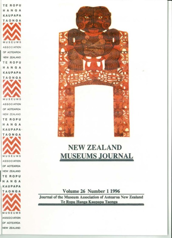 NZMJ Volume 26 Number 1 Autumn 1996