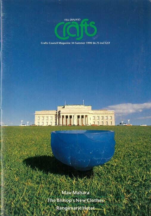 New Zealand Crafts issue 34, Summer 1990