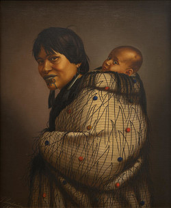 Ana Reupene Whetuki and Child