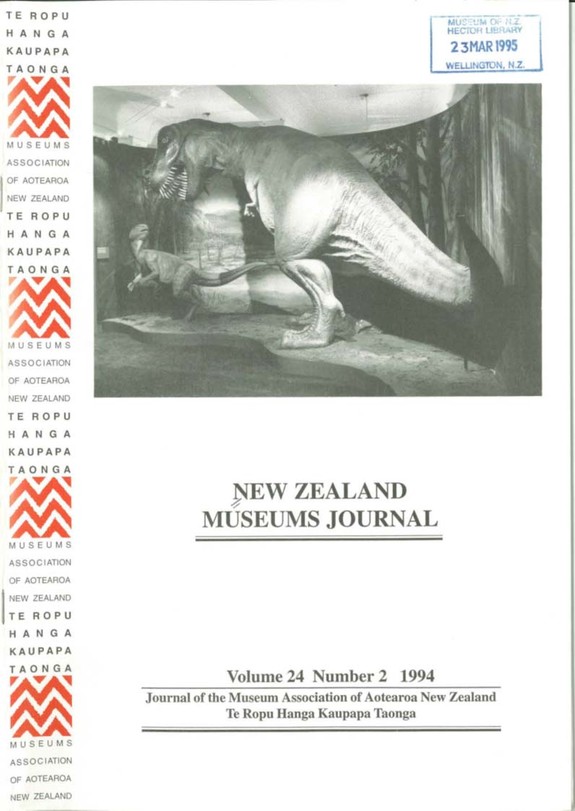 NZMJ Volume 24 Number 2 Summer 1994