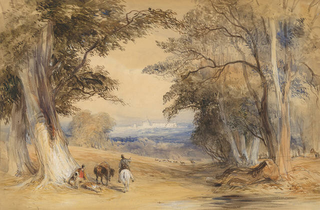 Windsor Castle from the Great Park