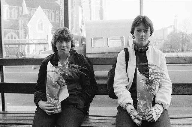 Cathedral Square bus stop, Christchurch