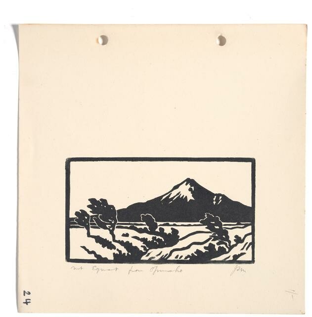 Mount Egmont from Opunake