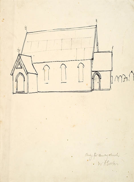 Study For Country Church