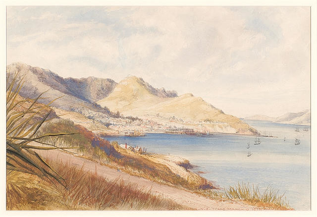 Port Lyttelton, N.Z., March 9, 1874 from Nature
