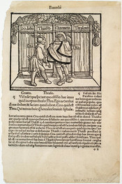 A page from Eunuchi by Badius and Trechsel