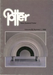 New Zealand Potter volume 30 number 1, 1988