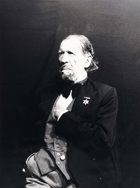 After Nadar of Delacroix 1855