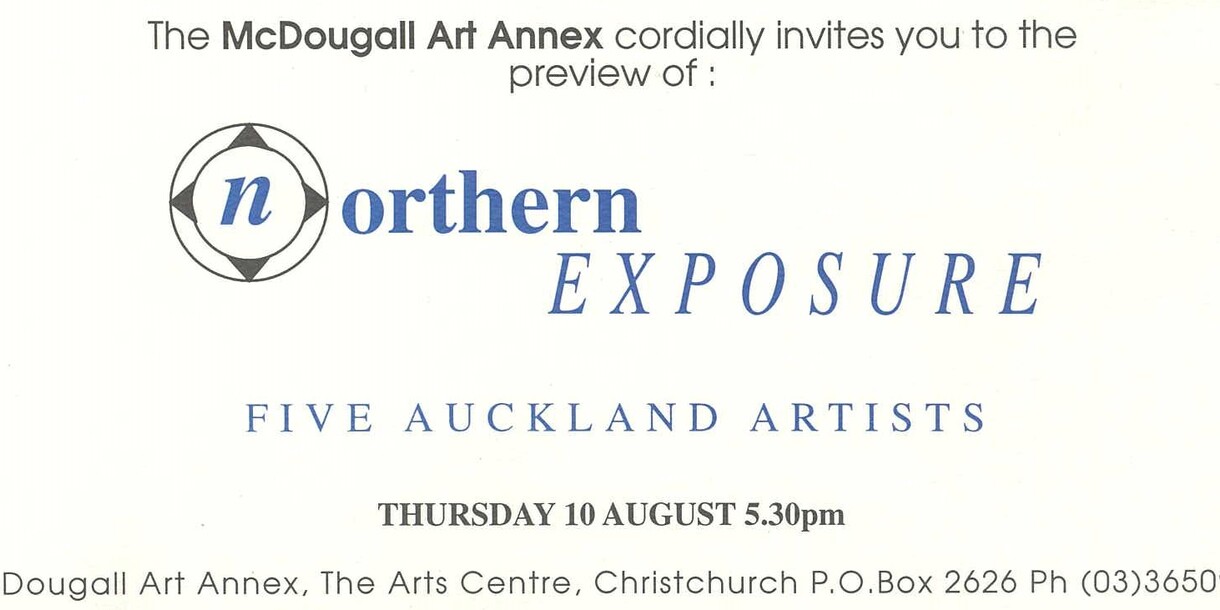 <p>Northern Exposure: Five Auckland Artists</p>