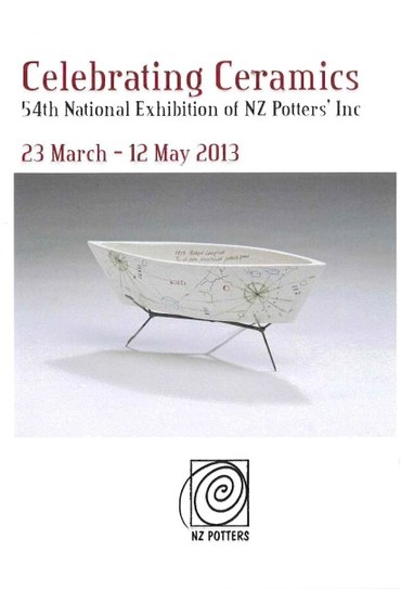 NZ Society of Potters, 54th exhibition, 2013