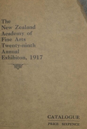 NZAFA 29th exhibition, 1917