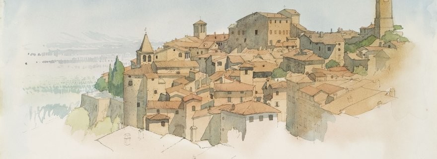 W.A. Sutton: Watercolours of Italy