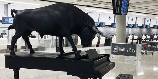 Michael Parekowhai: Chapman's Homer at the Christchurch International Airport