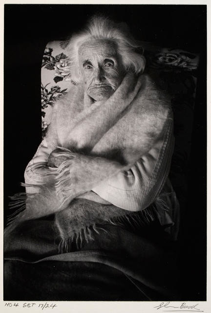 Lady at a home for old women, Auckland