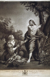 Christ Appearing To Mary In The Garden (In The Cabinet At Houghton)