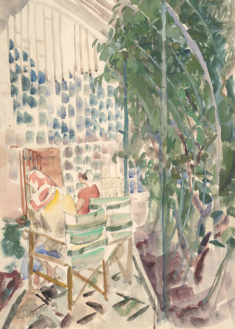 Art Class In The Conservatory