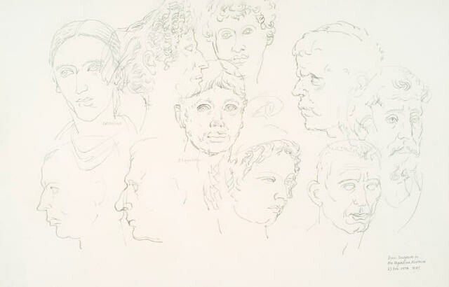 From Sculpture In The Capitoline Museum, 23 Feb 1974