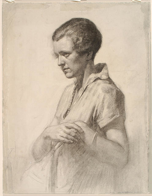 Portrait of a woman (Drawing of a woman)