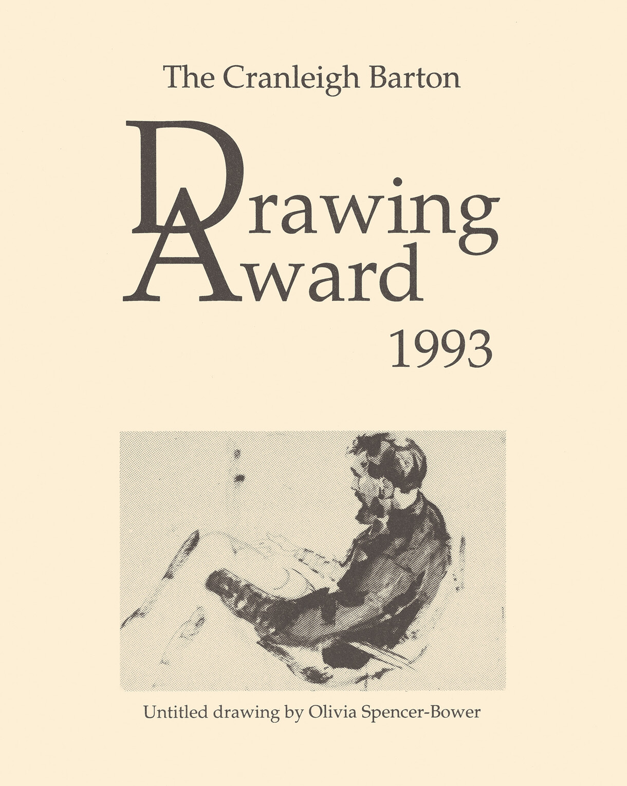 <p>Cranleigh Barton Drawing Award 1993</p>
