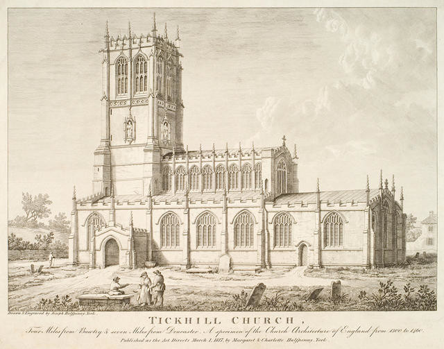 Tickhill Church, Four Miles From Bawtry & Seven Miles From Doncaster. A