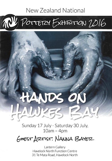 NZ Society of Potters, 57th exhibition, 2016